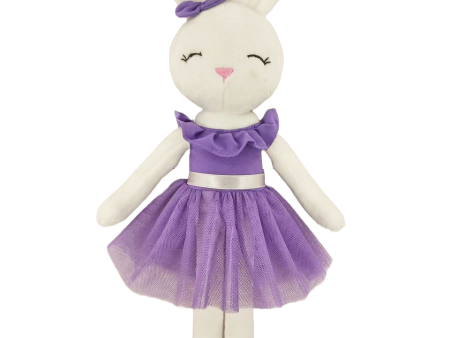 COTTON CANDY PLUSH BUNNY - ZOE PURPLE SKIRT For Sale