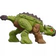 JURASSIC WORLD - FIERCE CHANGERS DOUBLE DANGER GREEN BROWN - TYRANNOSAURUS REX & ANKYLOSAURUS ACTION FIGURE on Sale