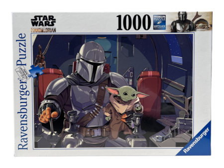 RAVENSBURGER 165650 - STAR WARS THE MANDALORIAN 1000PC PUZZLE Online now