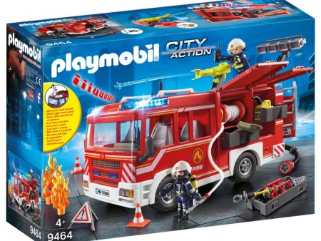 PLAYMOBIL - FIRE ENGINE For Cheap