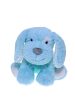 COTTON CANDY SITTING PLUSH BLUE DOG Hot on Sale