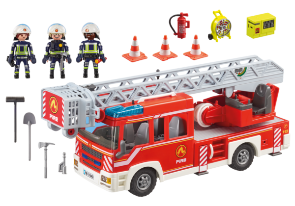 PLAYMOBIL 9463 CITY ACTION - FIRE ENGINE WITH LADDER Online now