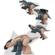 JURASSIC WORLD - FIERCE CHANGERS DOUBLE DANGER BARYONYX & PARASAUROLOPHUS ACTION FIGURE Cheap