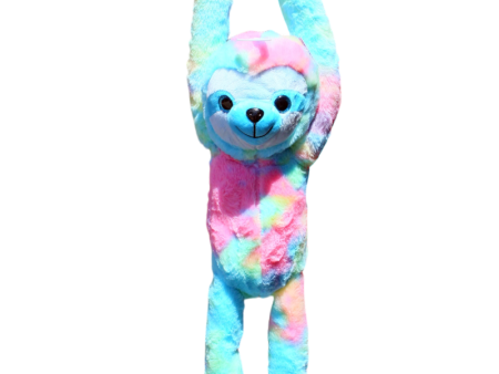 HANGING SLOTH - SLOTH OLIVE PASTEL MULTI Online Sale