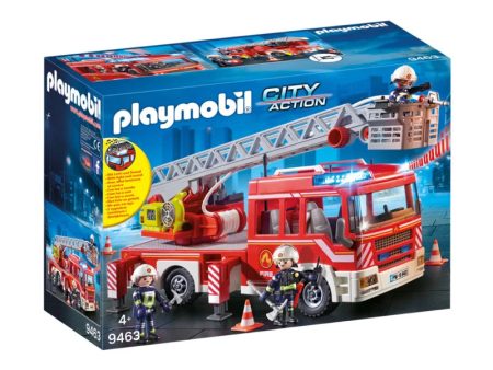 PLAYMOBIL 9463 CITY ACTION - FIRE ENGINE WITH LADDER Online now