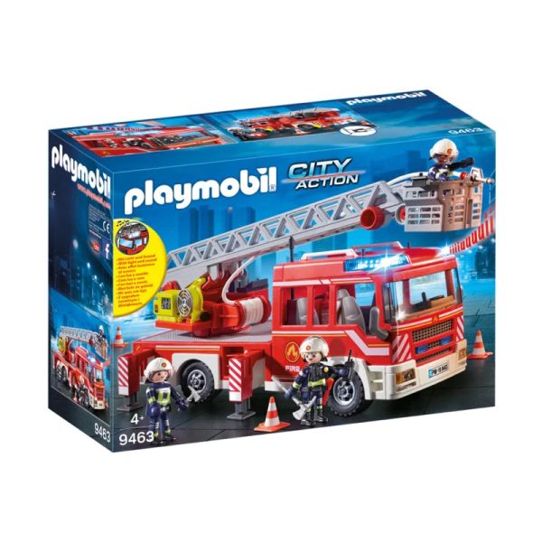 PLAYMOBIL 9463 CITY ACTION - FIRE ENGINE WITH LADDER Online now