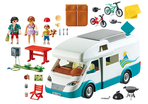 PLAYMOBIL 70088 FAMILY FUN -  FAMILY CAMPER Fashion