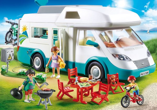 PLAYMOBIL 70088 FAMILY FUN -  FAMILY CAMPER Fashion