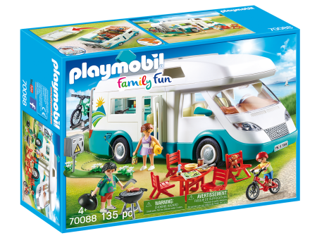 PLAYMOBIL 70088 FAMILY FUN -  FAMILY CAMPER Fashion