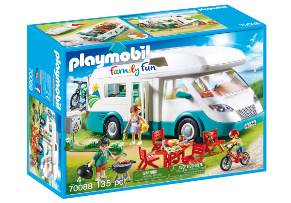 PLAYMOBIL 70088 FAMILY FUN -  FAMILY CAMPER Fashion