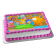 Bubble Guppies Tea Party Gil Molly Deema Goby Oona Nonny Edible Cake Topper Image ABPID00801 Hot on Sale