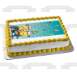 Minions Despicable Me Party Hats Edible Cake Topper Image ABPID00816 Online