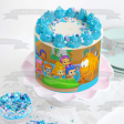 Bubble Guppies Tea Party Gil Molly Deema Goby Oona Nonny Edible Cake Topper Image ABPID00801 Hot on Sale