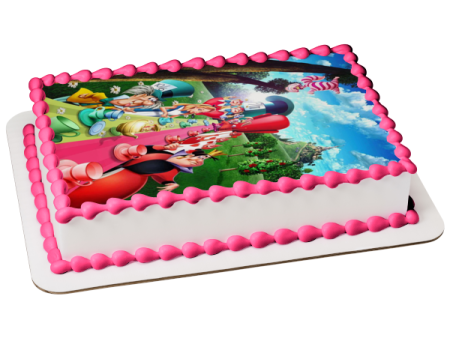 Alice In Wonderland Tea Party the Mad Hatter and Friends Edible Cake Topper Image ABPID00746 For Discount