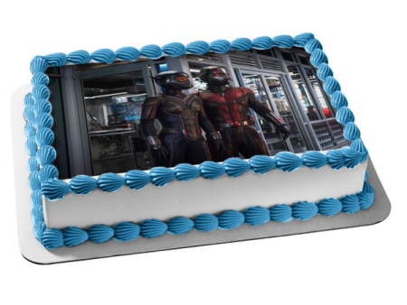 Ant-Man and the Wasp Scott Lang Edible Cake Topper Image ABPID00653 For Sale