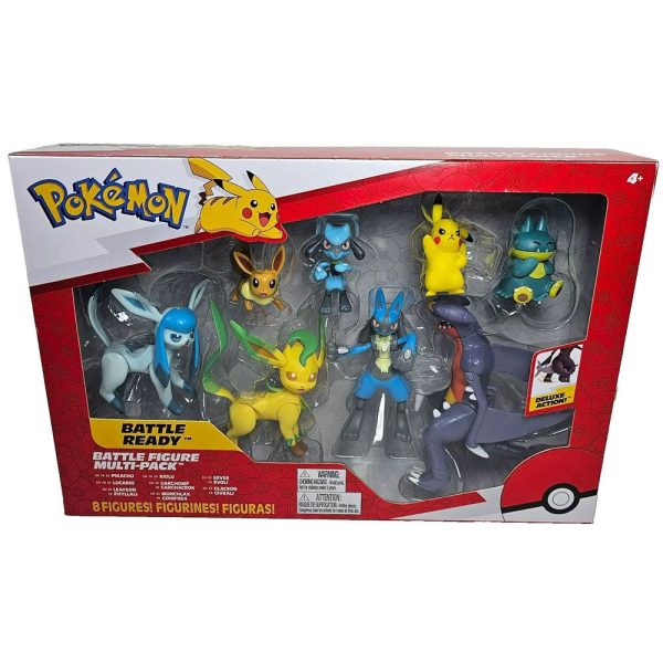 Blister 8 Figuras Battle Ready Pokemon Online Hot Sale