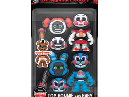 Blister 2 Figuras Snaps! Five Nights At Freddys Toy Bonnie And Baby For Discount