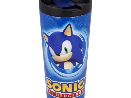 Vaso Cafe Acero Inoxidable Sonic The Hedgehog 425Ml Supply