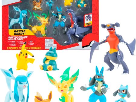 Blister 8 Figuras Battle Ready Pokemon Online Hot Sale