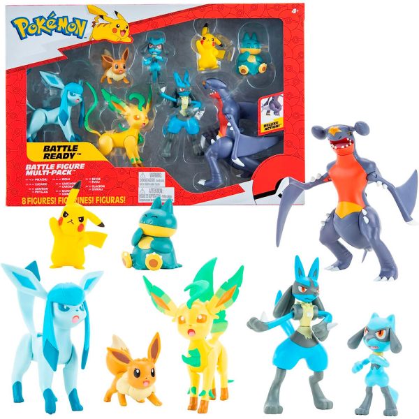 Blister 8 Figuras Battle Ready Pokemon Online Hot Sale