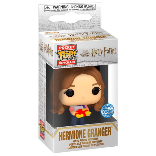 Llavero Pocket Pop Harry Potter Holiday Hermione Exclusive Cheap