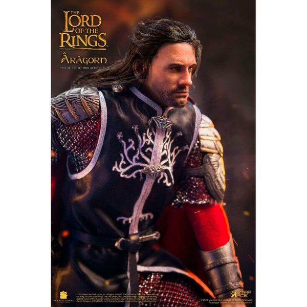 Figura Real Master Aragorn Deluxe Version El Señor De Los Anillos 23Cm Cheap