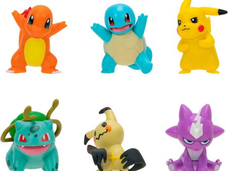 Blister 6 Figuras Battle Ready Pokemon Online Sale