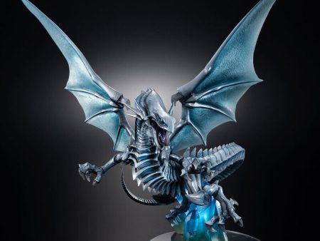 Figura Blue Eyes White Dragon Duel Monsters Art Works Holographic Edition Yu-Gi-Oh!  28Cm For Cheap