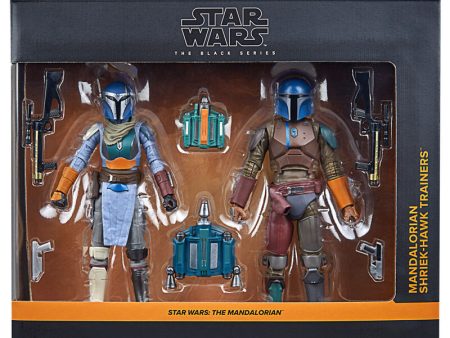 Blister 2 Figuras Mandalorian & Shriek-Hawk Trainers The Mandalorian Star Wars 15Cm Online Sale