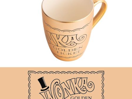 Taza Golden Ticket Willy Wonka 350Ml on Sale