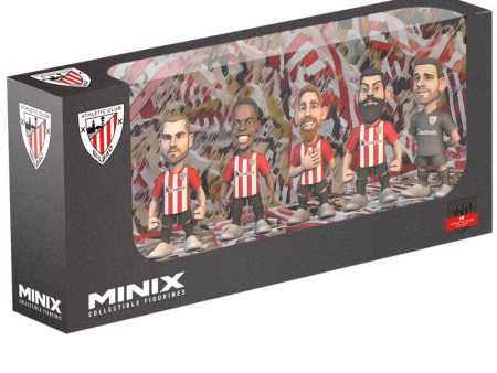 Blister 5 Figuras Minix Athletic Club 7Cm Fashion