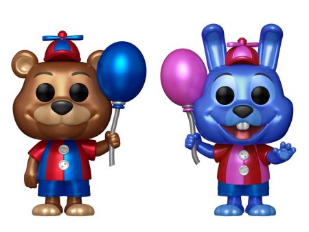 Blister 2 Figuras Pop Five Nights At Freddys Ballon Freddy & Balloon Bonnie Exclusive Sale