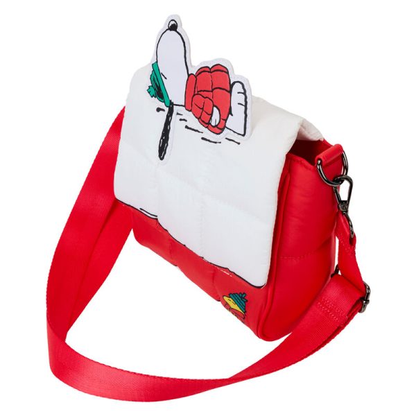 Bolso Bandalera Holiday Snoopy Loungefly Supply