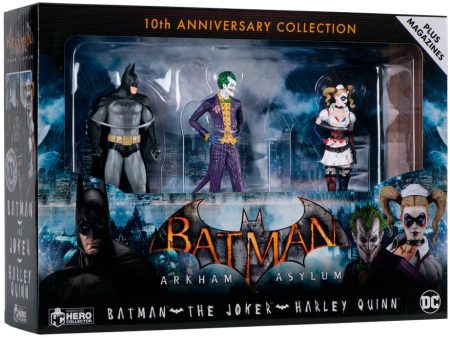 Blister Figuras 10Th Anniversary Arkham Asylum Batman Dc Comics Discount