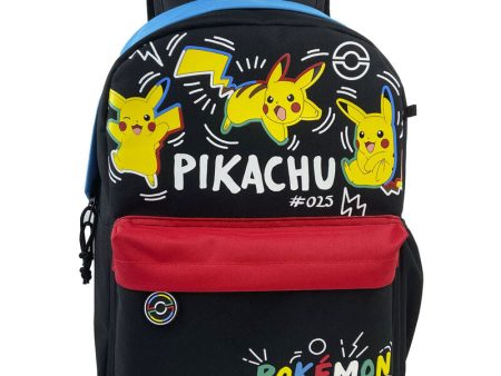 Mochila Pikachu Pokemon 40Cm Adaptable For Cheap