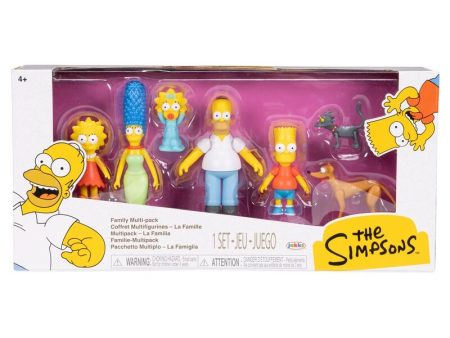 Blister 7 Figuras Famila Los Simpsons 6Cm For Discount