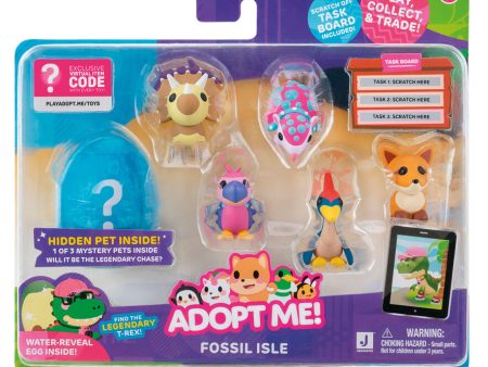 Blister 6 Figuras Isla Fosil Adopt Me! Fashion