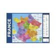 Vade Tapete Escritorio Mapa Francia Frances Discount