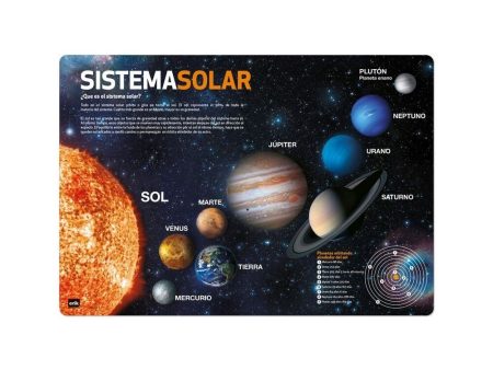 Vade Tapete Escritorio Sistema Solar Español on Sale