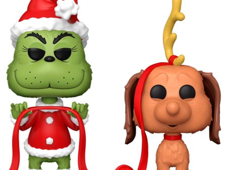 Blister 2 Figuras Pop The Grinch - Grinch & Max Hot on Sale