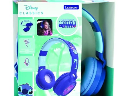 Auriculares Inalambricos Luminosos Bluetooth Stitch Disney Discount